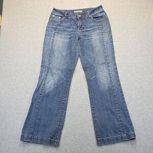 Stetson Women's Flare Jeans in Classic Blue